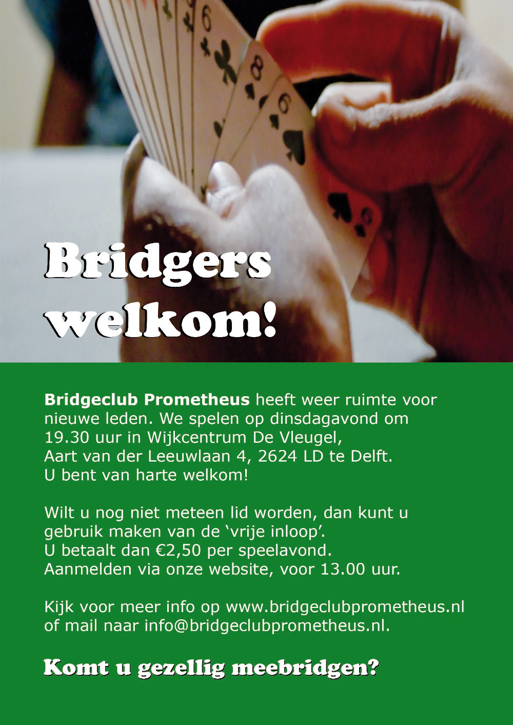 FLYER BRIDGECLUB 1